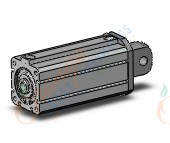 SMC NCDQ8C150-200S compact cylinder, ncq8, COMPACT CYLINDER