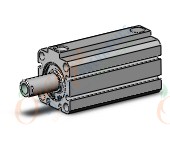 SMC NCDQ8E106-087T compact cylinder, ncq8, COMPACT CYLINDER