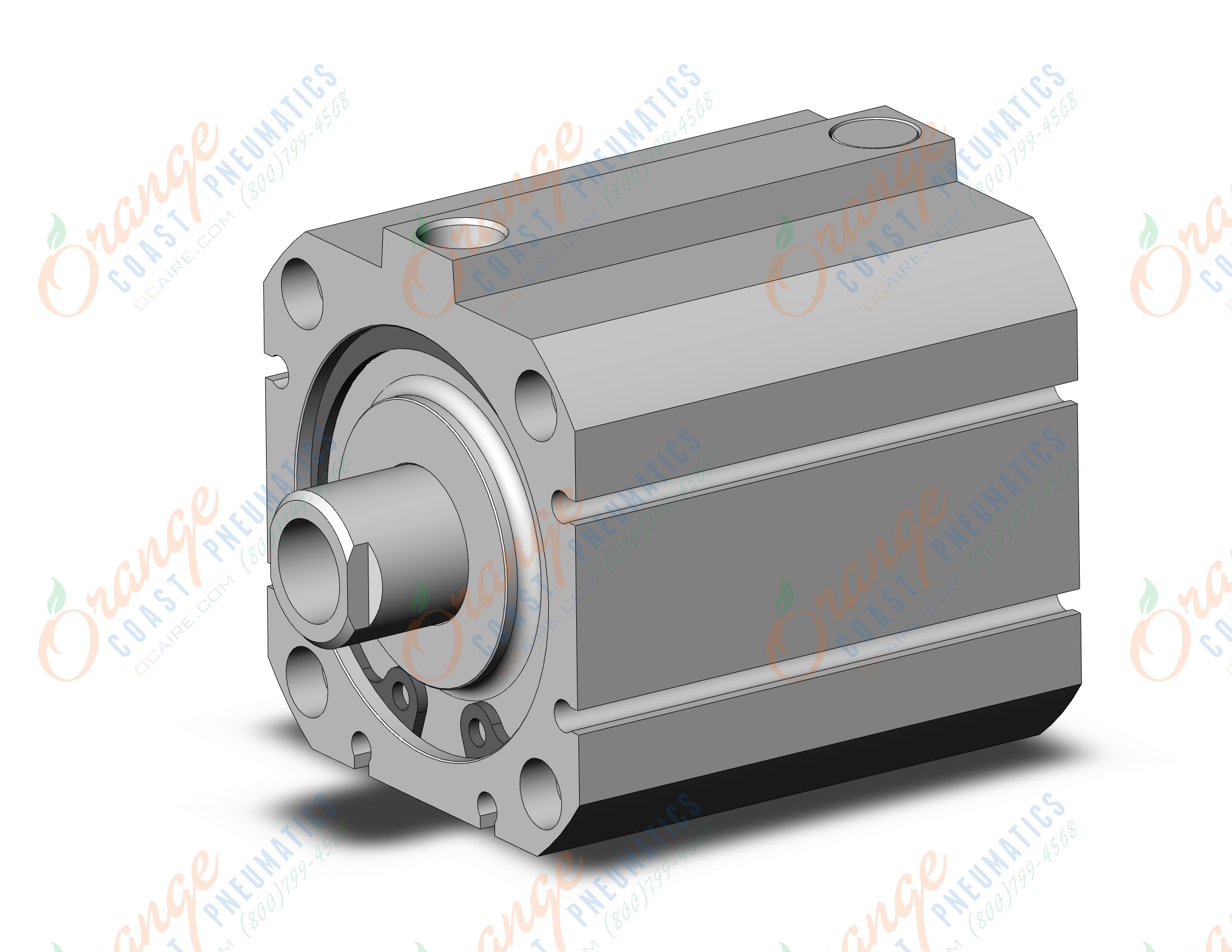 SMC NCDQ8E200-050T compact cylinder, ncq8, COMPACT CYLINDER