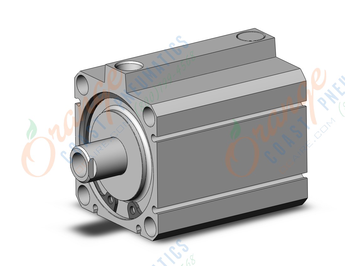 SMC NCDQ8E250-075T compact cylinder, ncq8, COMPACT CYLINDER