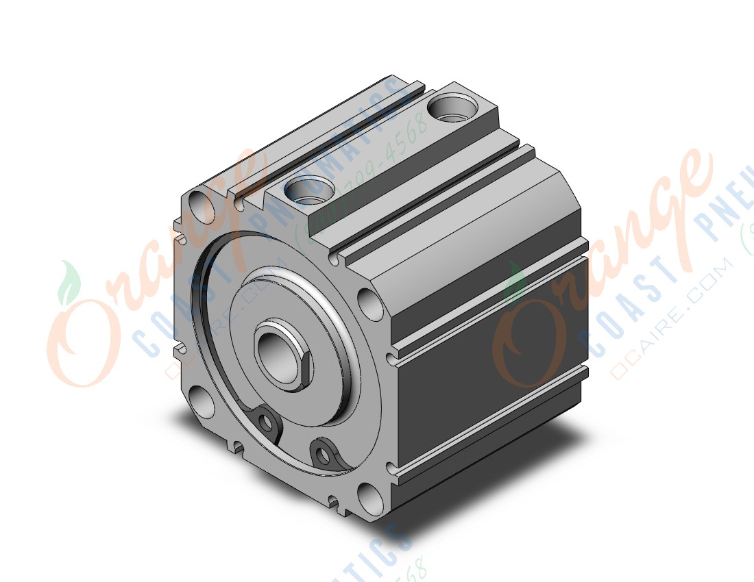 SMC NCDQ8M300-087 compact cylinder, ncq8, COMPACT CYLINDER