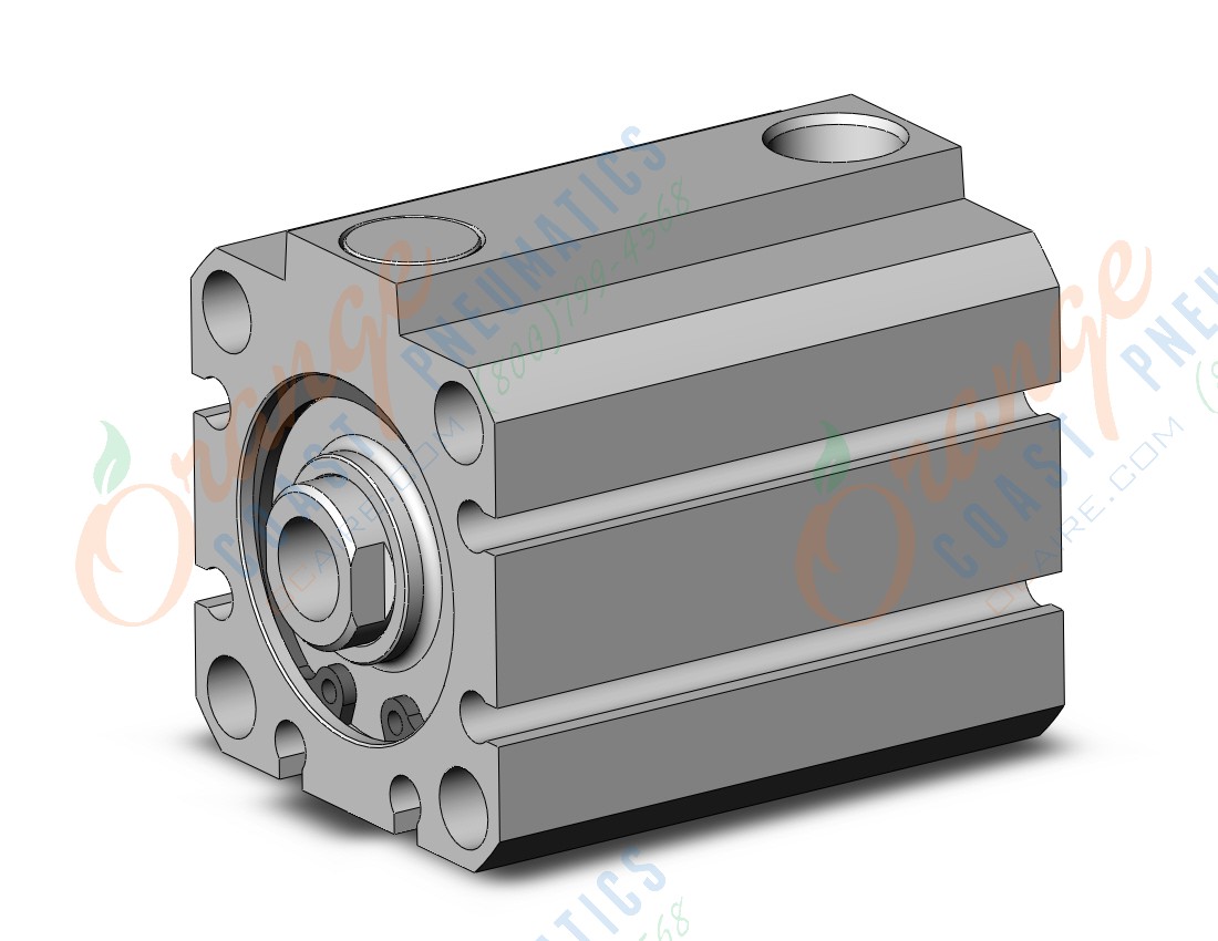 SMC NCDQ8N106-025S compact cylinder, ncq8, COMPACT CYLINDER