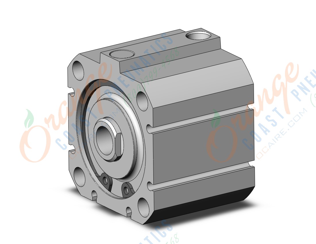 SMC NCDQ8N200-025S compact cylinder, ncq8, COMPACT CYLINDER
