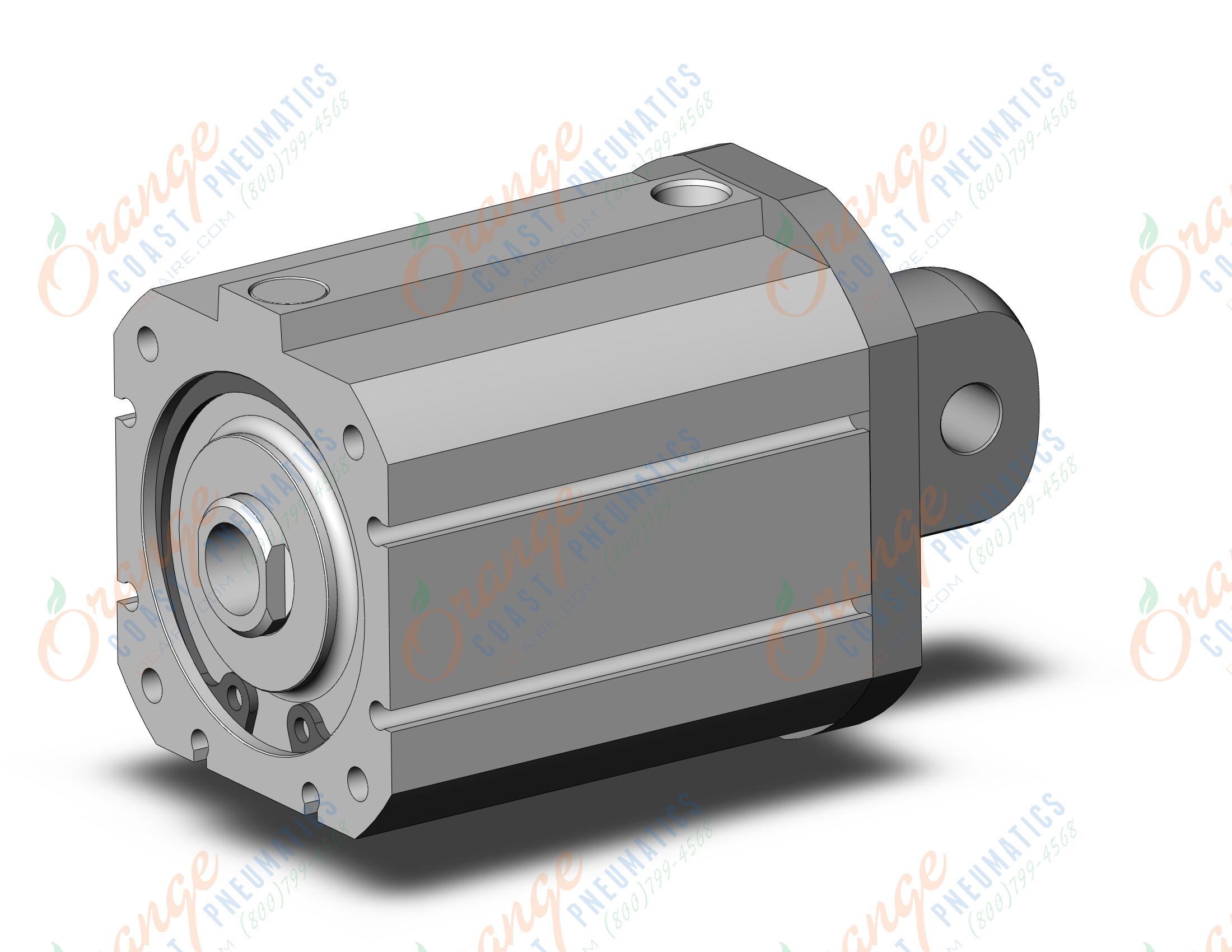 SMC NCQ8C200-150S compact cylinder, ncq8, COMPACT CYLINDER