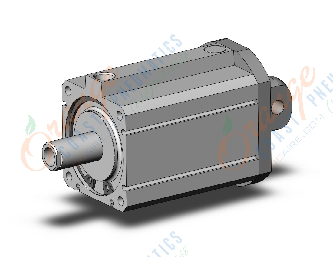 SMC NCQ8C250-125T compact cylinder, ncq8, COMPACT CYLINDER