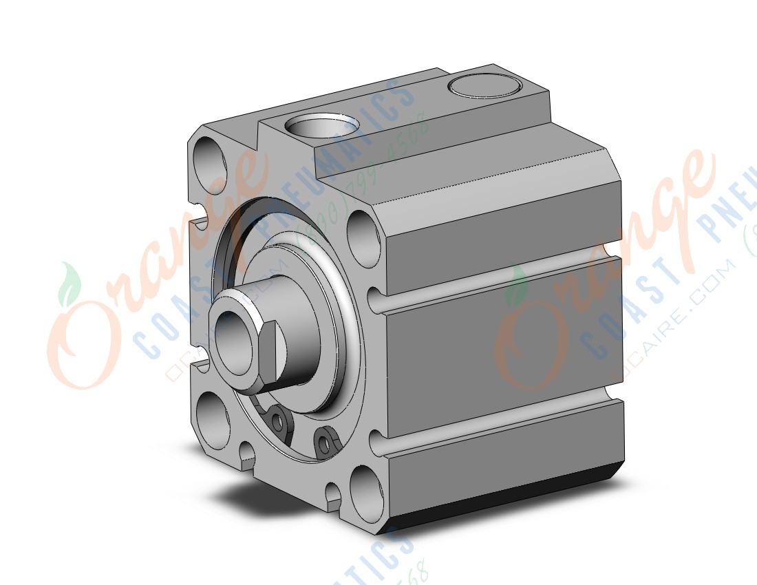 SMC NCQ8E150-025T compact cylinder, ncq8, COMPACT CYLINDER