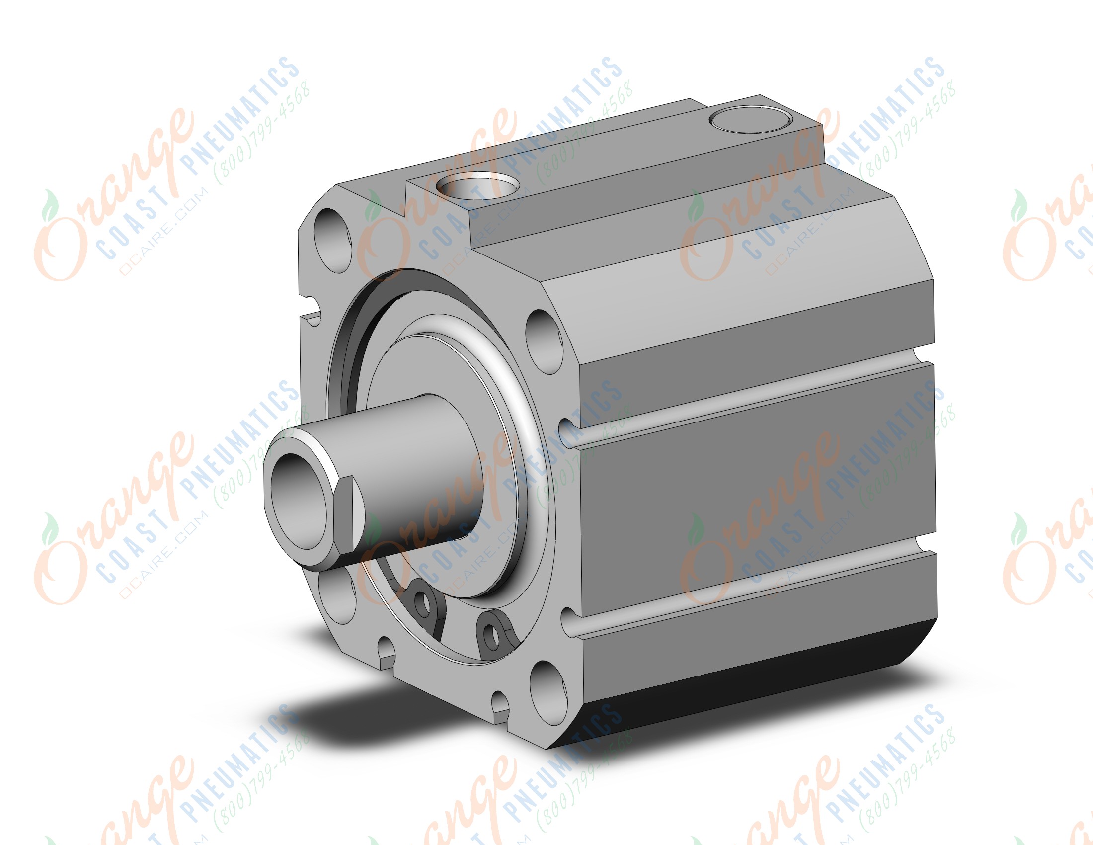 SMC NCQ8E200-075T compact cylinder, ncq8, COMPACT CYLINDER