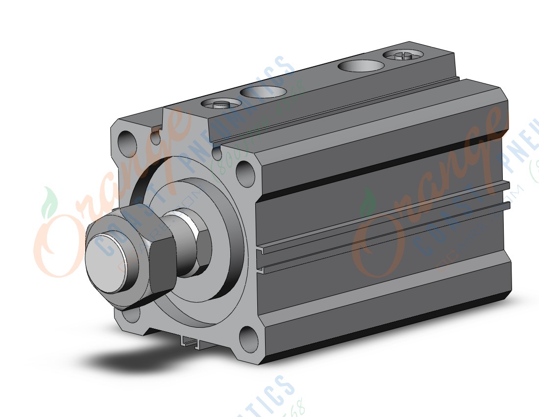 SMC RDQA50-50M cyl, compact, air cushion, sw capable, COMPACT CYLINDER