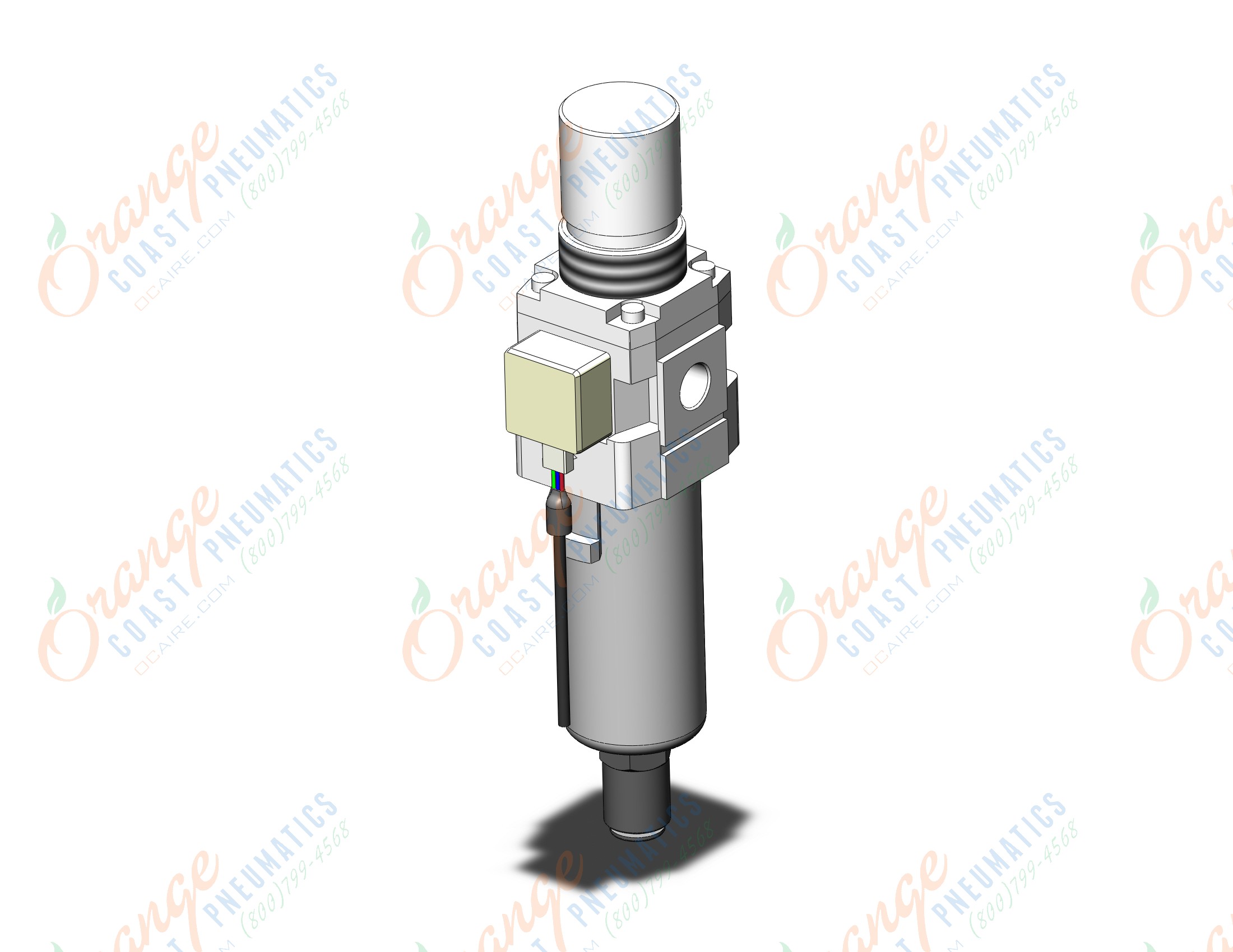 SMC AW30-N02DE1-2ZA-B filter/regulator, FILTER/REGULATOR, MODULAR F.R.L.