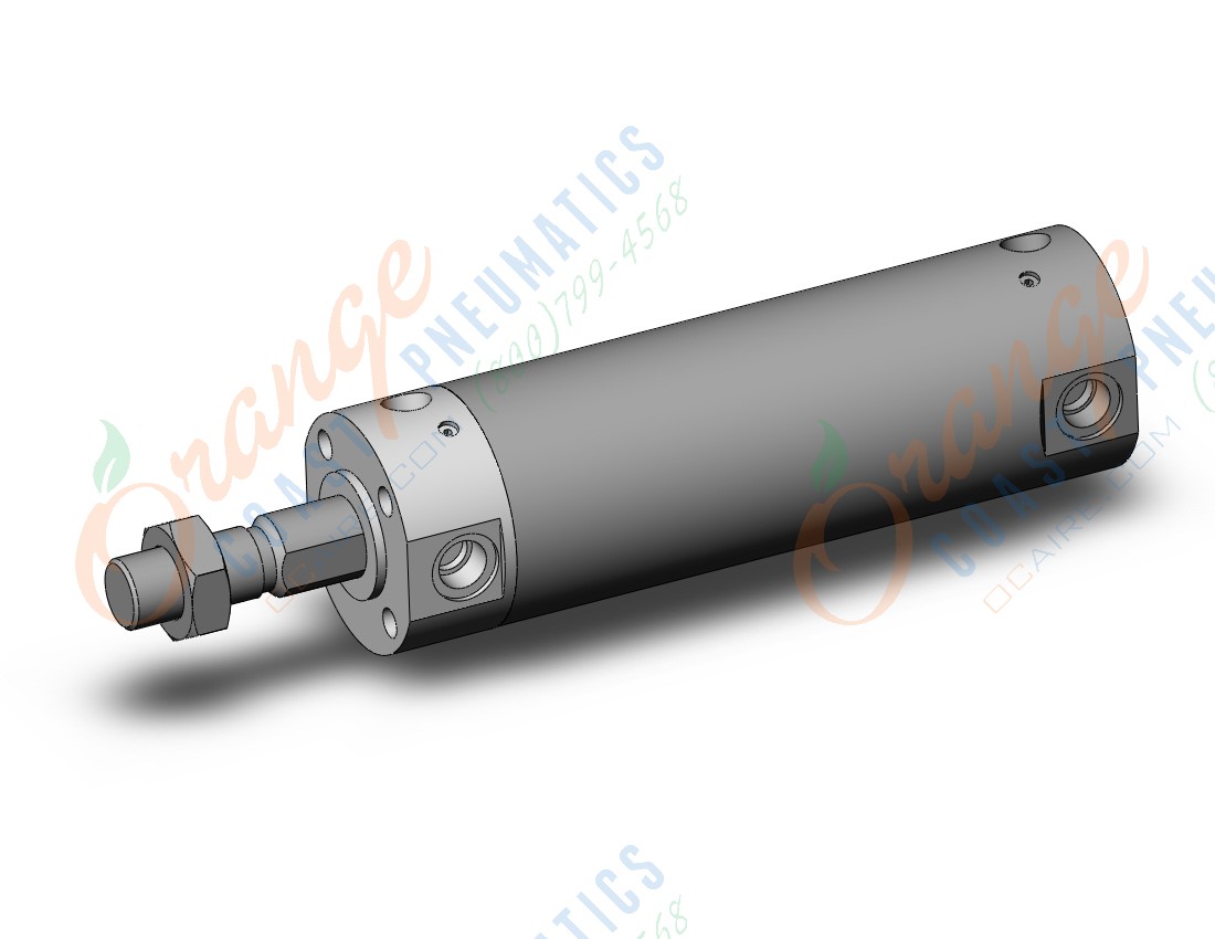 SMC CDG1KBA40-75Z cg1, air cylinder, ROUND BODY CYLINDER