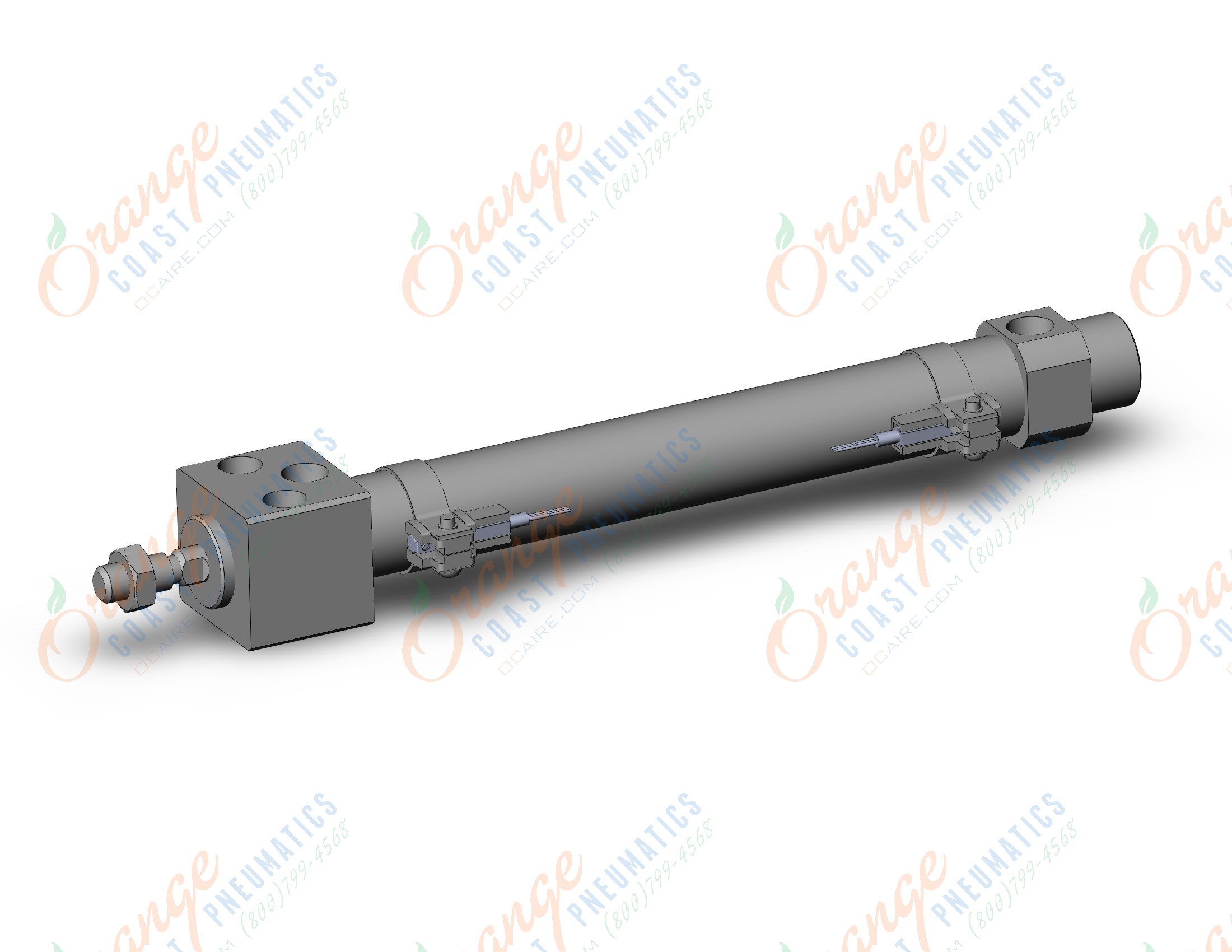 SMC CDM2RA20-125Z-M9PZ3 cylinder, air, ROUND BODY CYLINDER