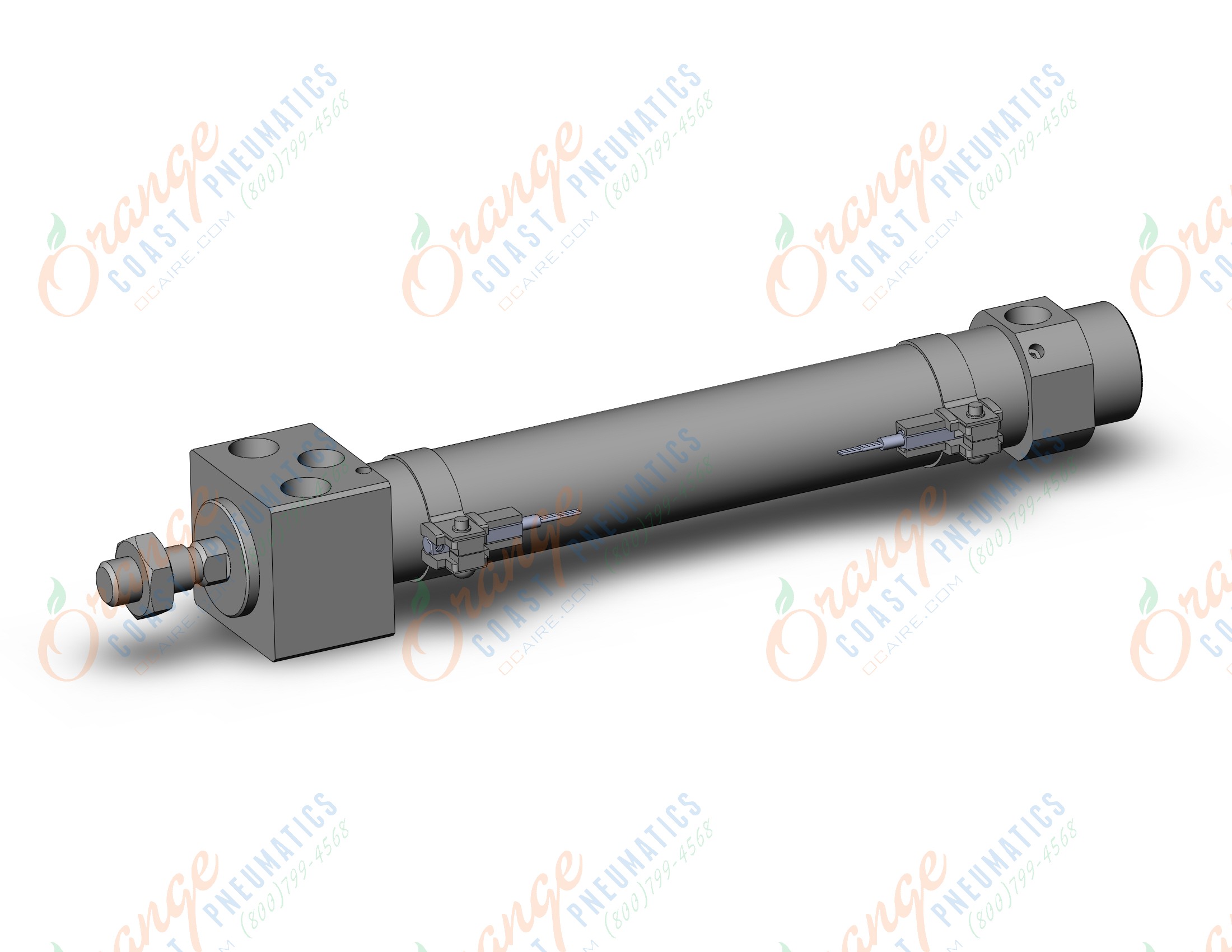 SMC CDM2RA25-125AZ-M9PL cylinder, air, ROUND BODY CYLINDER