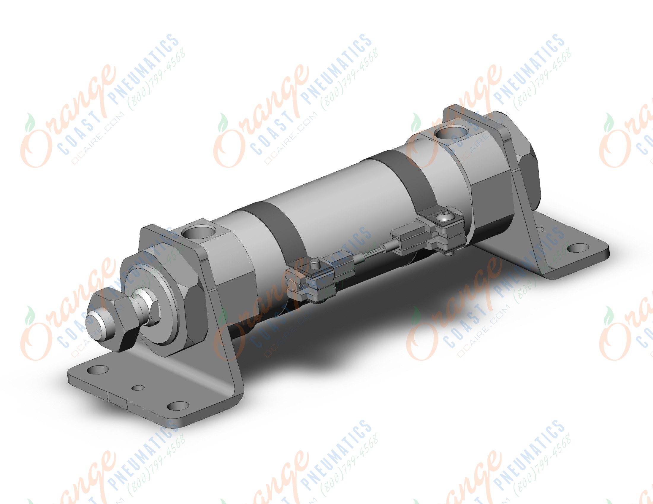 SMC CDM3L32-50-M9PWSDPC-C cyl, air, short type, auto sw capable, ROUND BODY CYLINDER