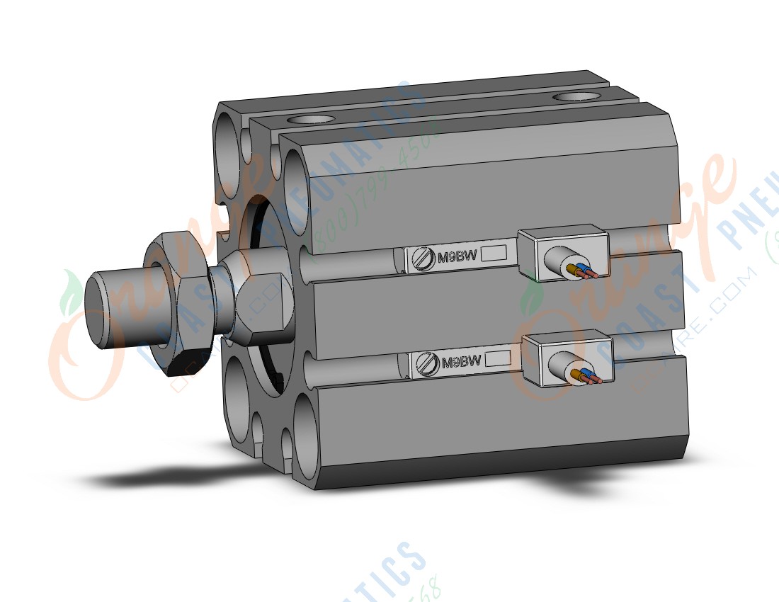 SMC CDQSB20-10DM-M9BWV cylinder, compact, COMPACT CYLINDER