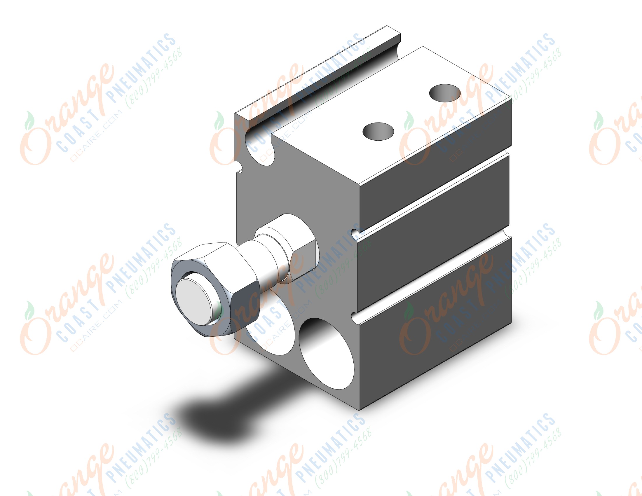 SMC CUJS12-5DM cyl, free mount, dbl acting, COMPACT CYLINDER