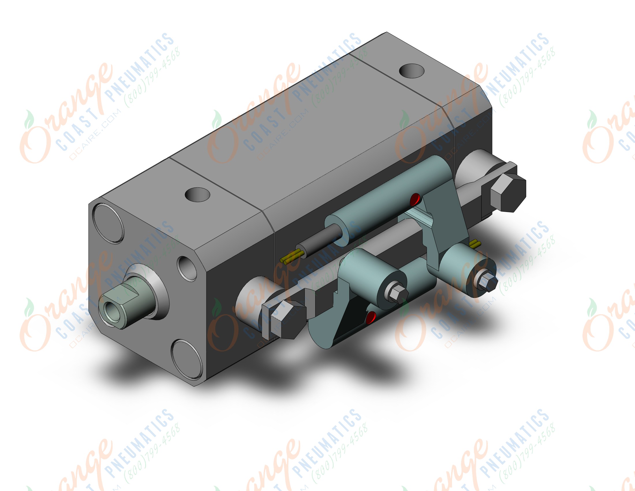 SMC HYDQB20R-20F-F6B hy, hygienic cylinder, HYGIENIC ACTUATOR