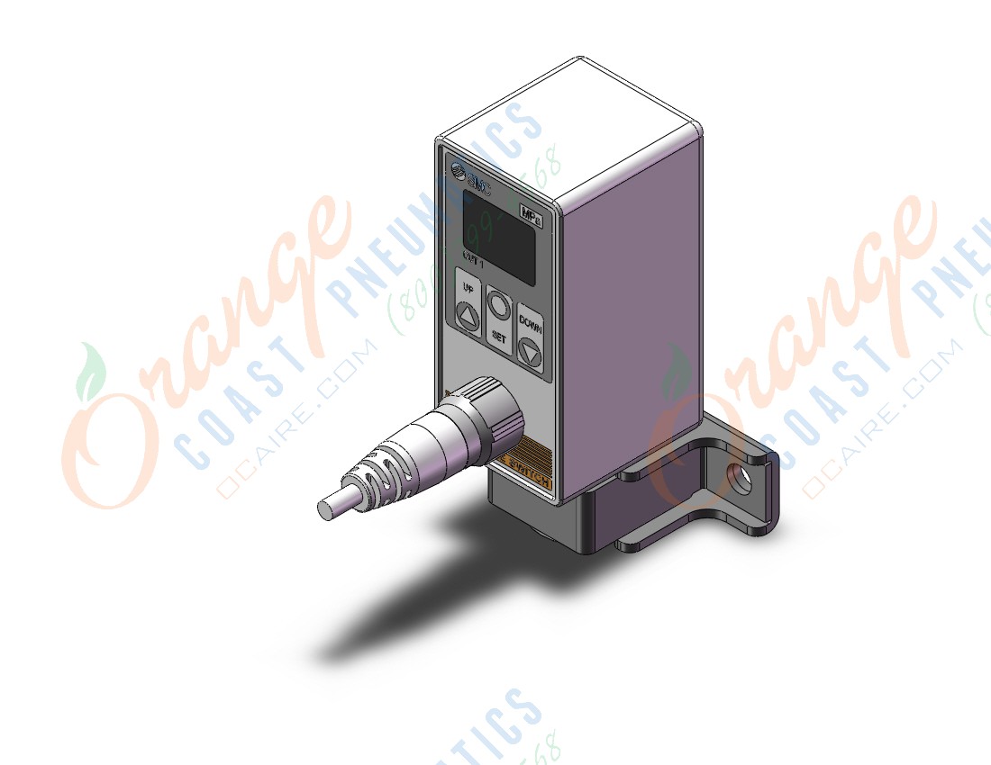 SMC ISE75H-N02-27-SA 2-color digital presssure switch for air, PRESSURE SWITCH, ISE50-80