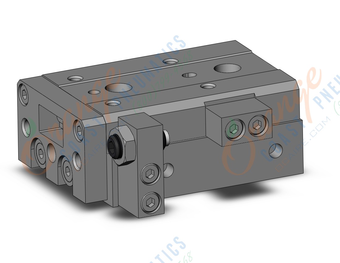 SMC MXS12L-20AS-M9BWL cyl, air slide table, symmetric type, GUIDED CYLINDER