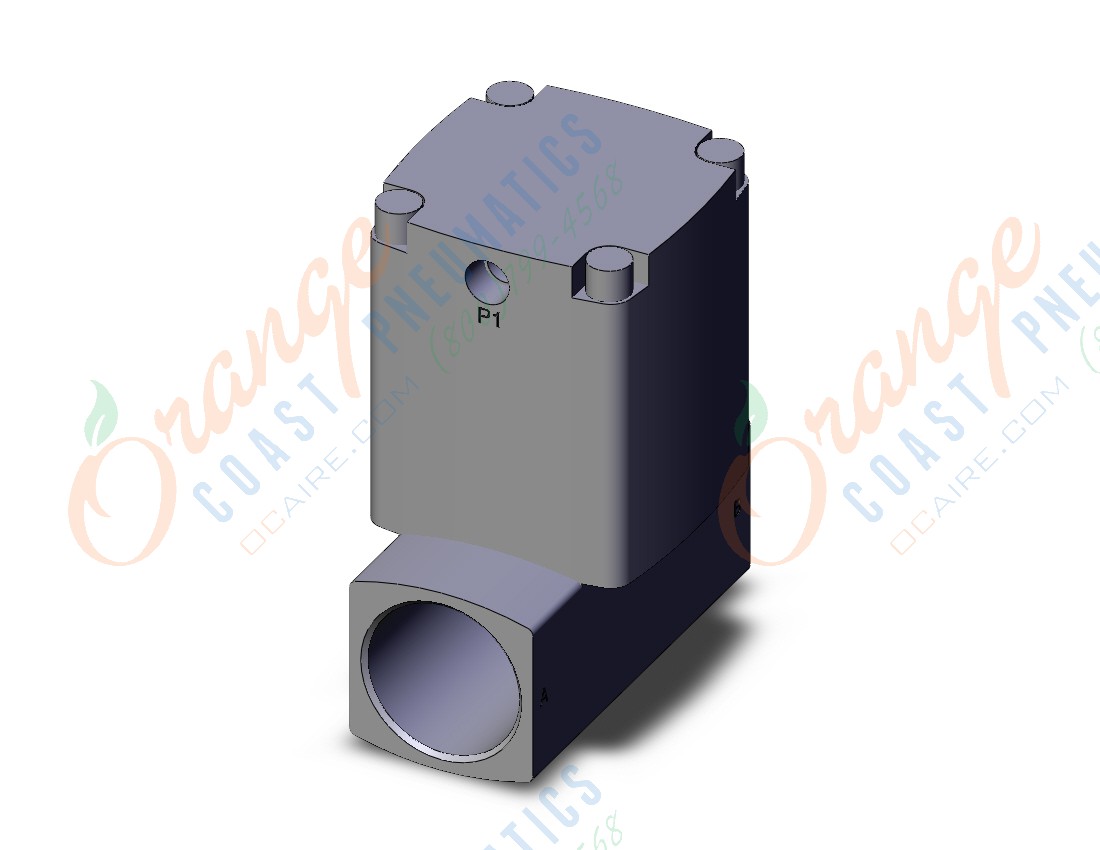 SMC VNB403BS-25A process valve, 2 PORT PROCESS VALVE