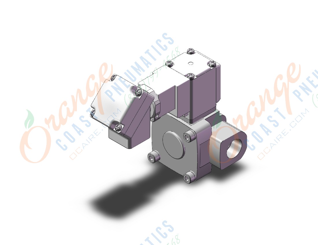 SMC VXD240GMB pilot op 2 port solenoid valve (n.c.), 2 PORT VALVE