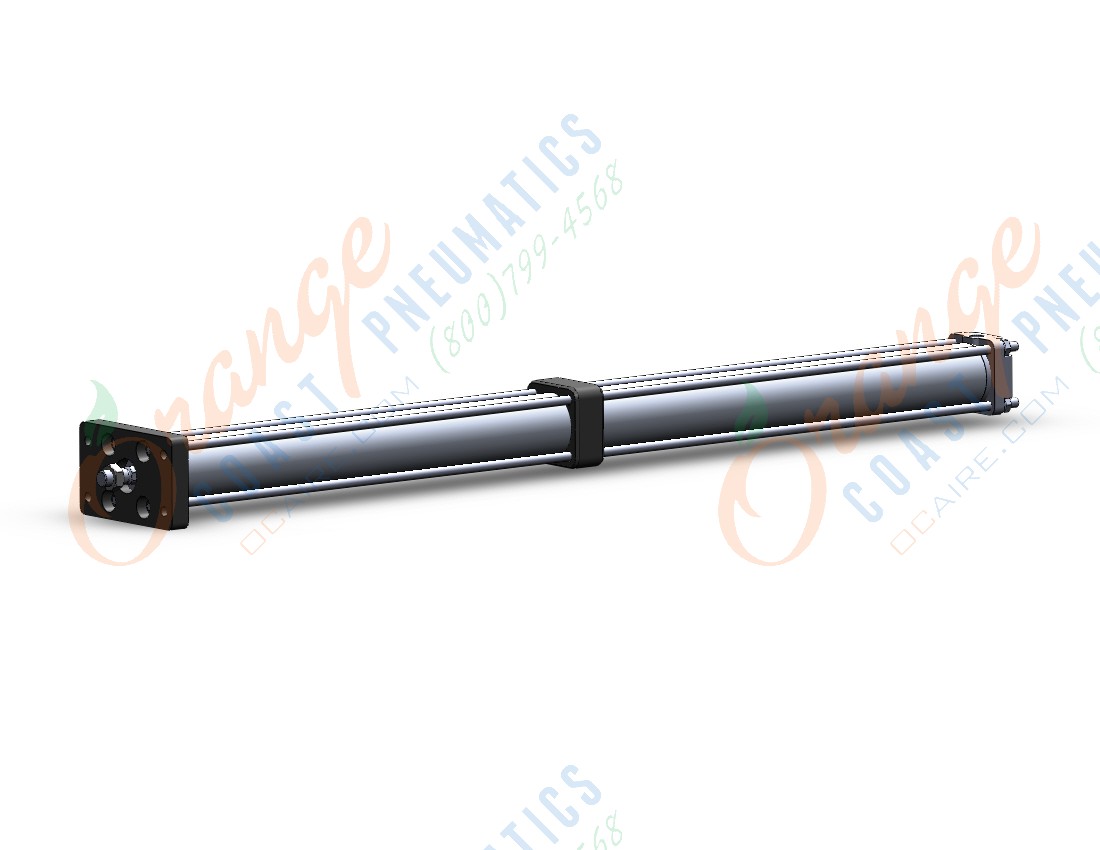 SMC CDA2F63TF-1100NZ cyl, tie rod, rubber bumper, TIE ROD CYLINDER