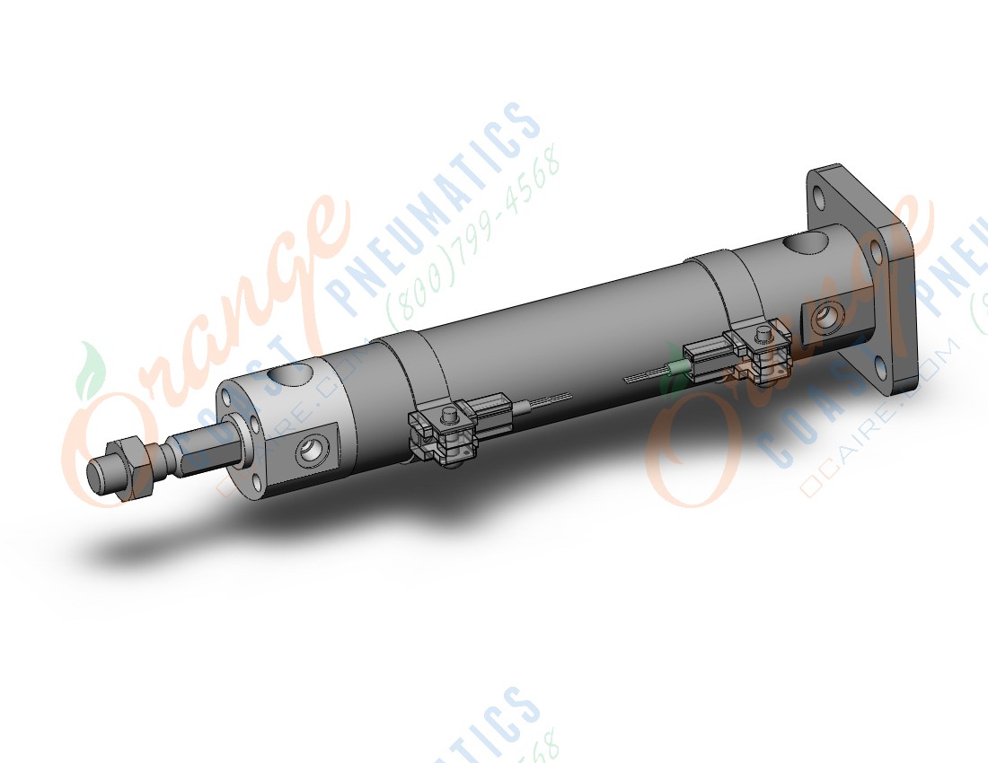 SMC CDG1KGN20-75Z-M9PWSDPC cg1, air cylinder, ROUND BODY CYLINDER
