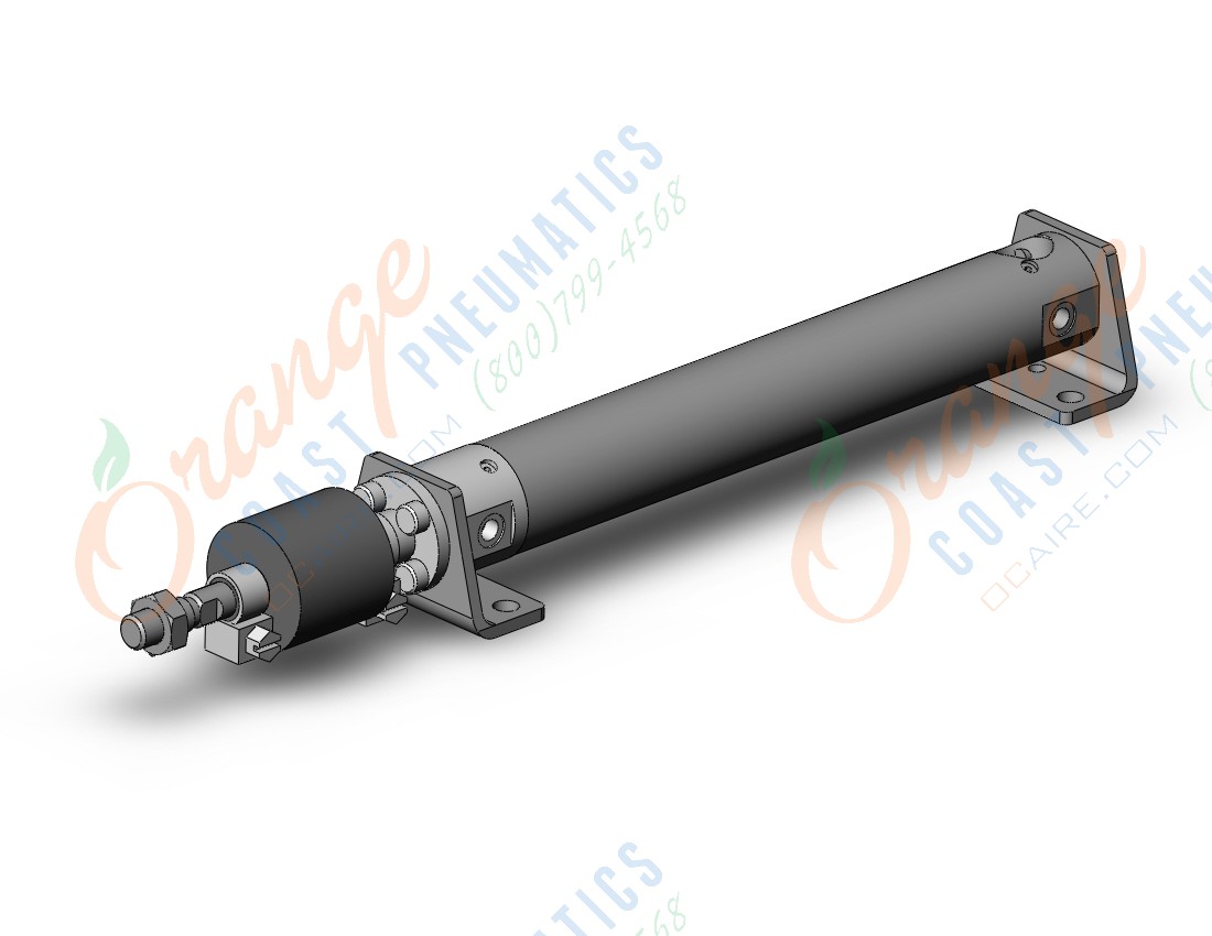 SMC CDG1LA20-125KZ cg1, air cylinder, ROUND BODY CYLINDER
