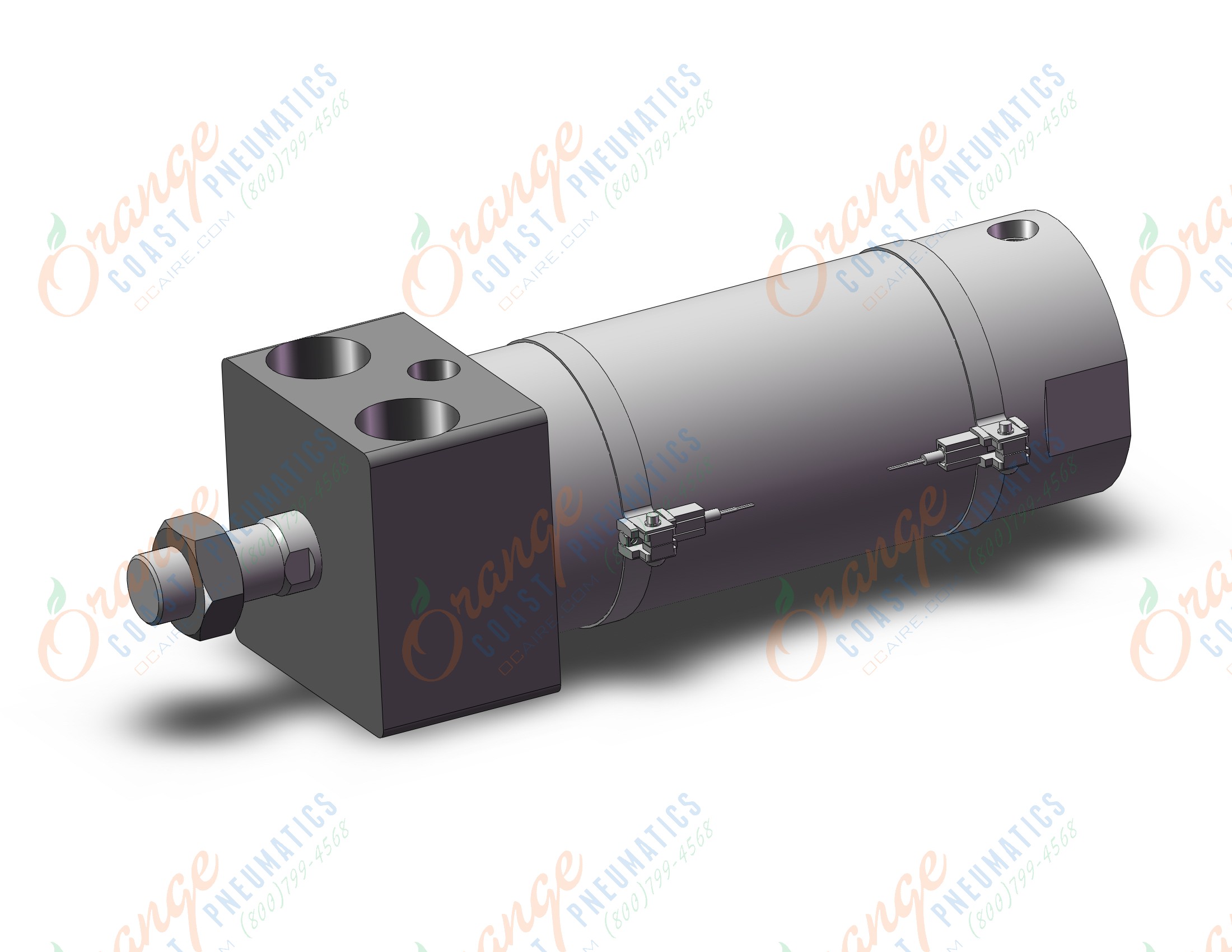 SMC CDG1RN63-100Z-M9BW cg1, air cylinder, ROUND BODY CYLINDER
