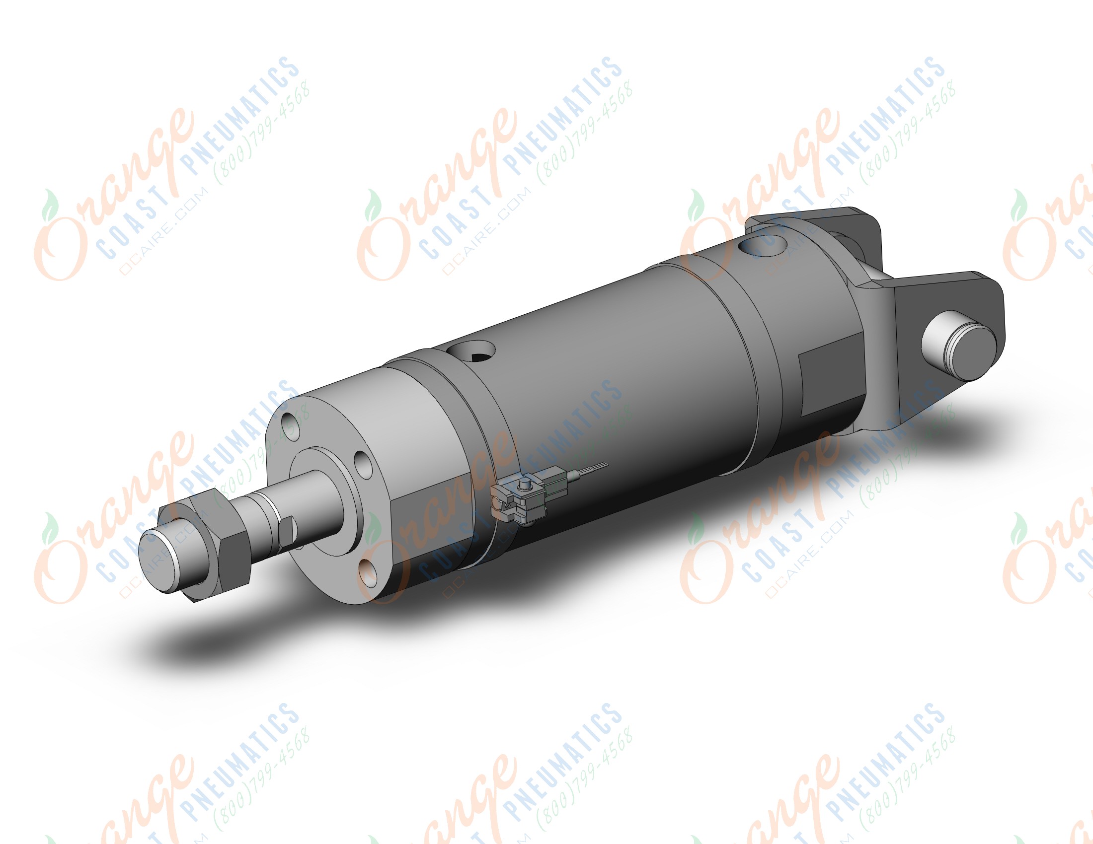 SMC CDG3DN50-75G-M9PWSAPC-C cg3, air cylinder short type, ROUND BODY CYLINDER