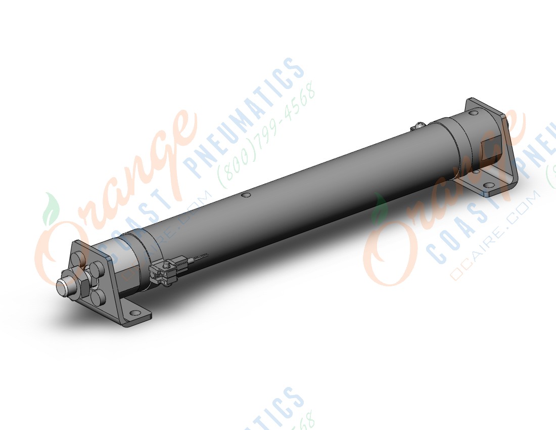 SMC CDG3LN25-200-M9NWM-C cg3, air cylinder short type, ROUND BODY CYLINDER