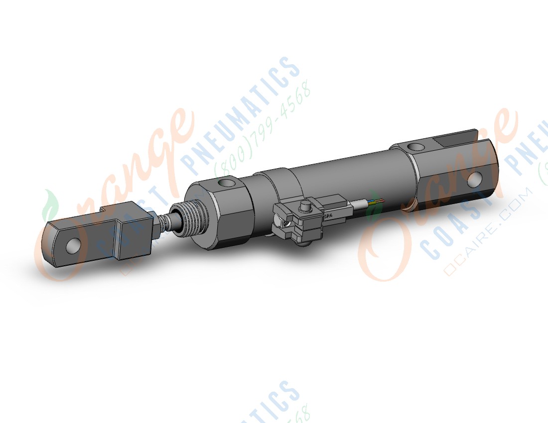 SMC CDJ2D16-30Z-V-M9BALS-B cylinder, air, ROUND BODY CYLINDER