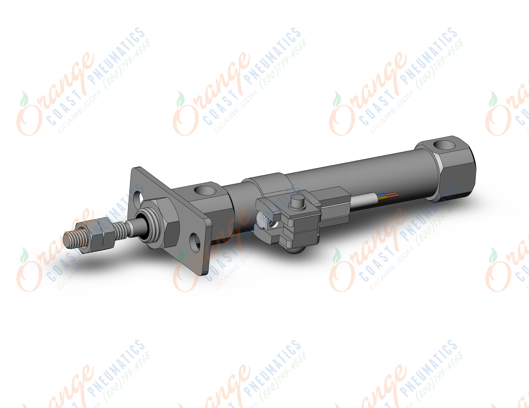 SMC CDJ2F10-30Z-M9BLS-B cylinder, air, ROUND BODY CYLINDER