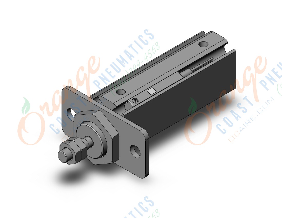 SMC CDJP2F10-25D-M9PSAPCS pin cylinder, double acting, sgl rod, ROUND BODY CYLINDER
