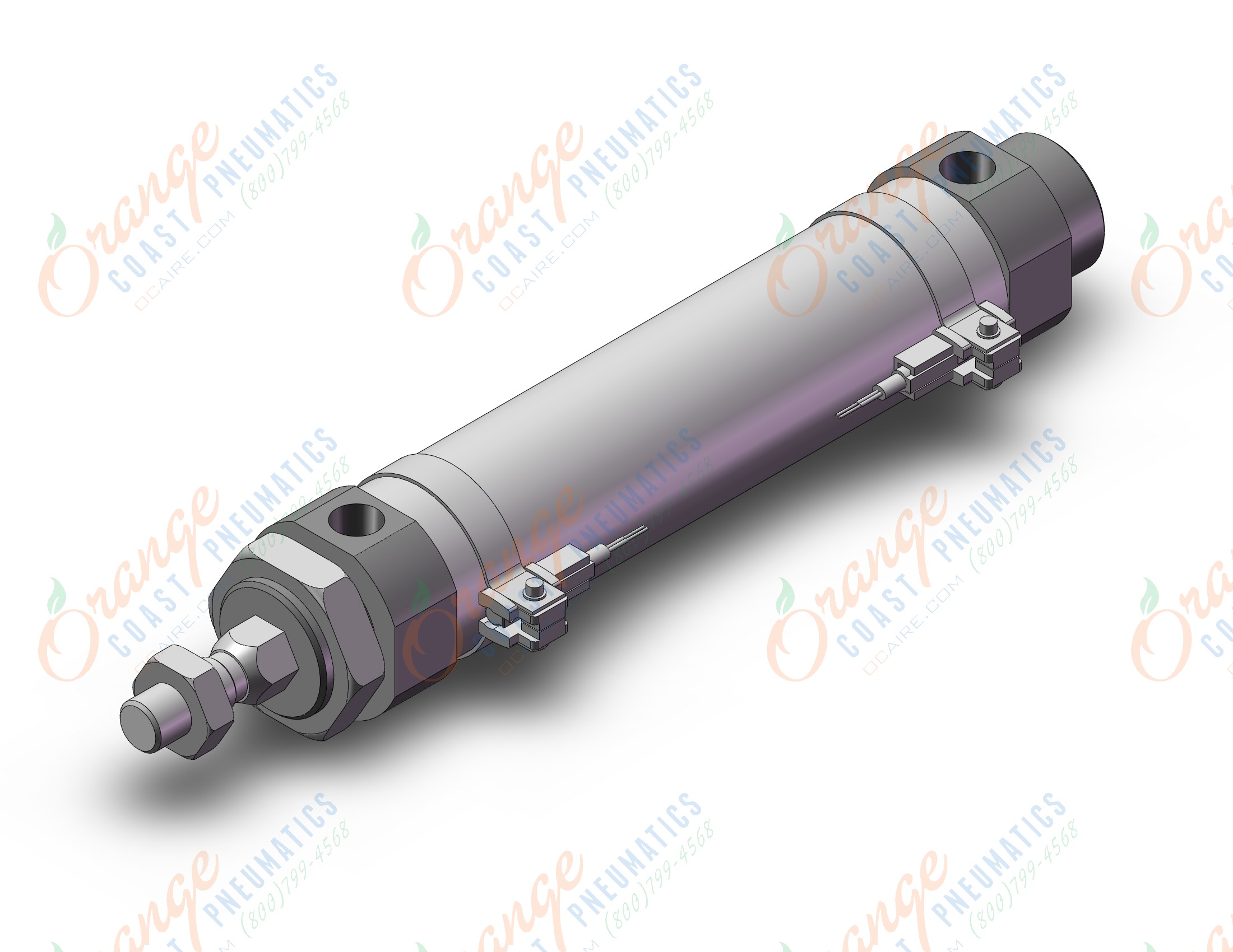 SMC CDM2KB32-100Z-M9BL cylinder, air, ROUND BODY CYLINDER