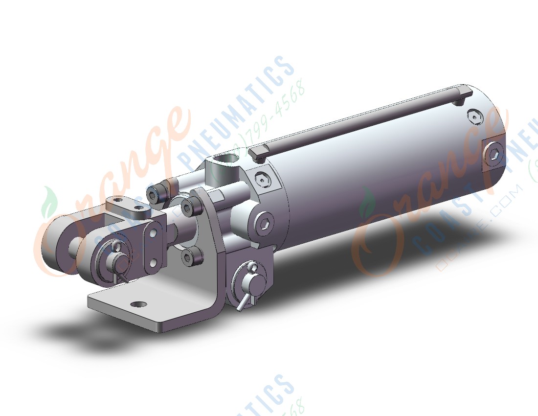 SMC CKG1A50-100YALZ-P clamp cylinder, CLAMP CYLINDER