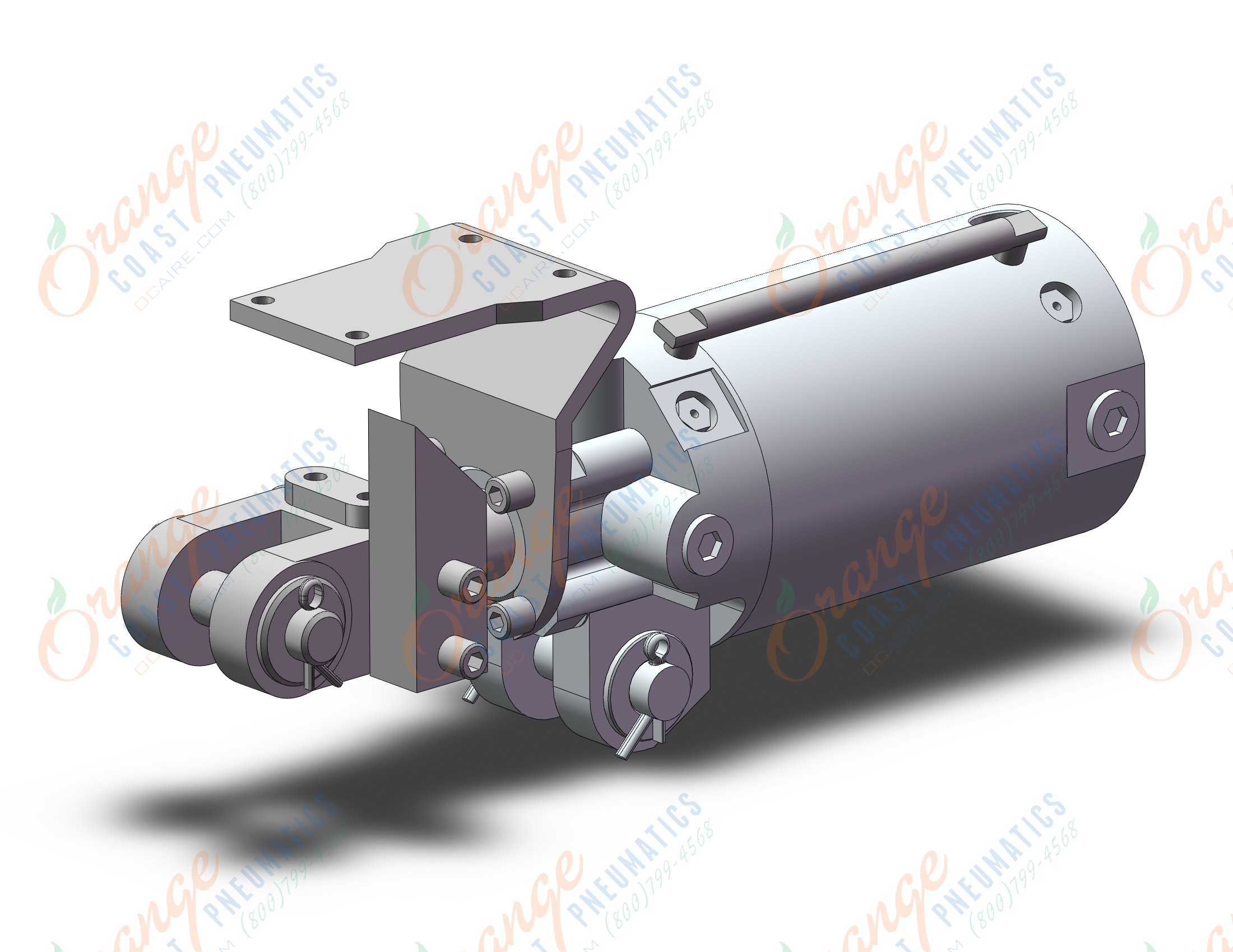 SMC CKG1A63-50YABDZ-P clamp cylinder, CLAMP CYLINDER