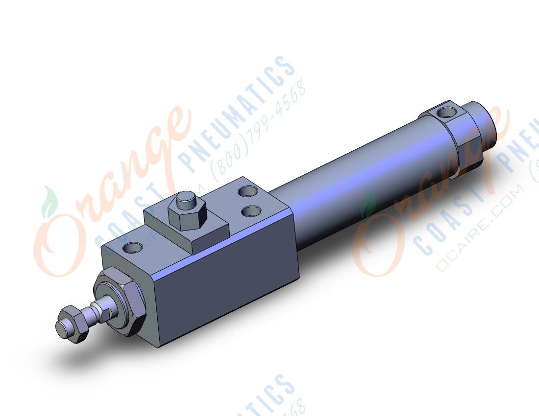SMC CLM2B32-75-E cylinder, air, ROUND BODY CYLINDER W/LOCK
