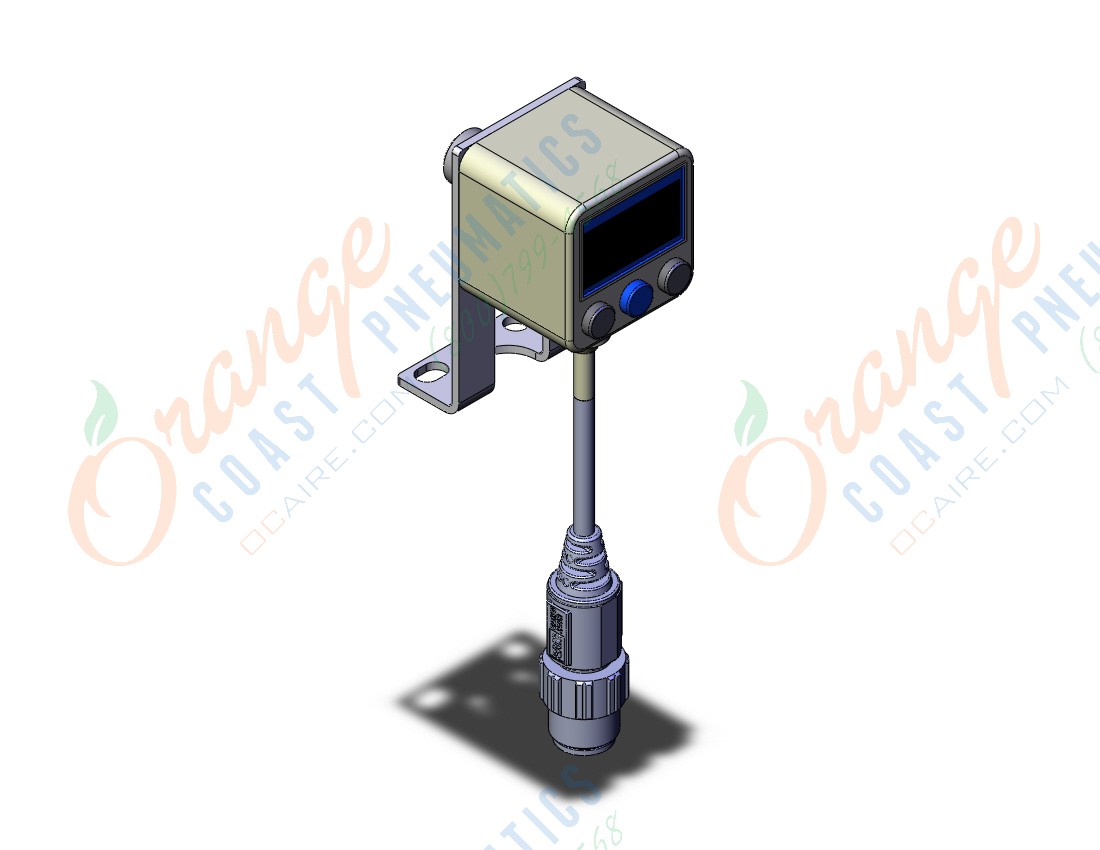 SMC ISE40A-01-X-A-X531 2-color hi precision dig pres switch, PRESSURE SWITCH, ISE40, ISE40A