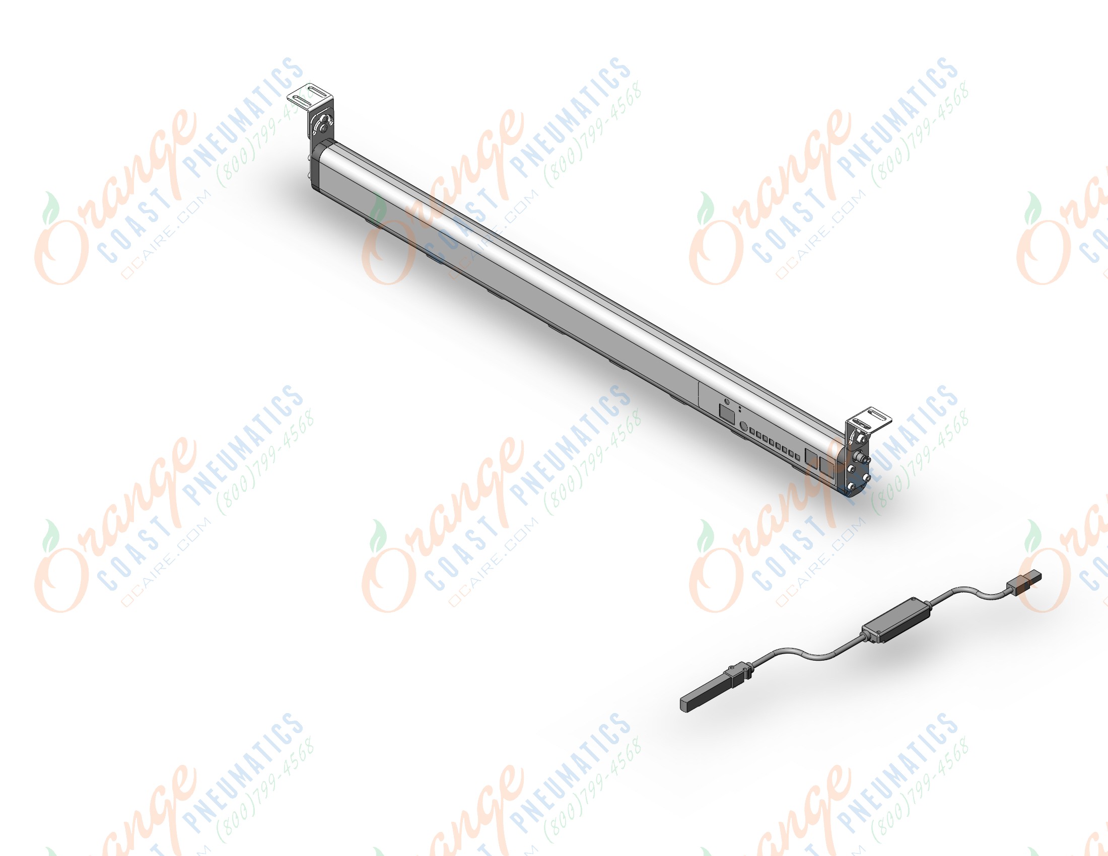 SMC IZS31-700P-BF-X10 bar type ionizer, pnp type, IONIZER, BAR TYPE, IZS30,31,40,41,42