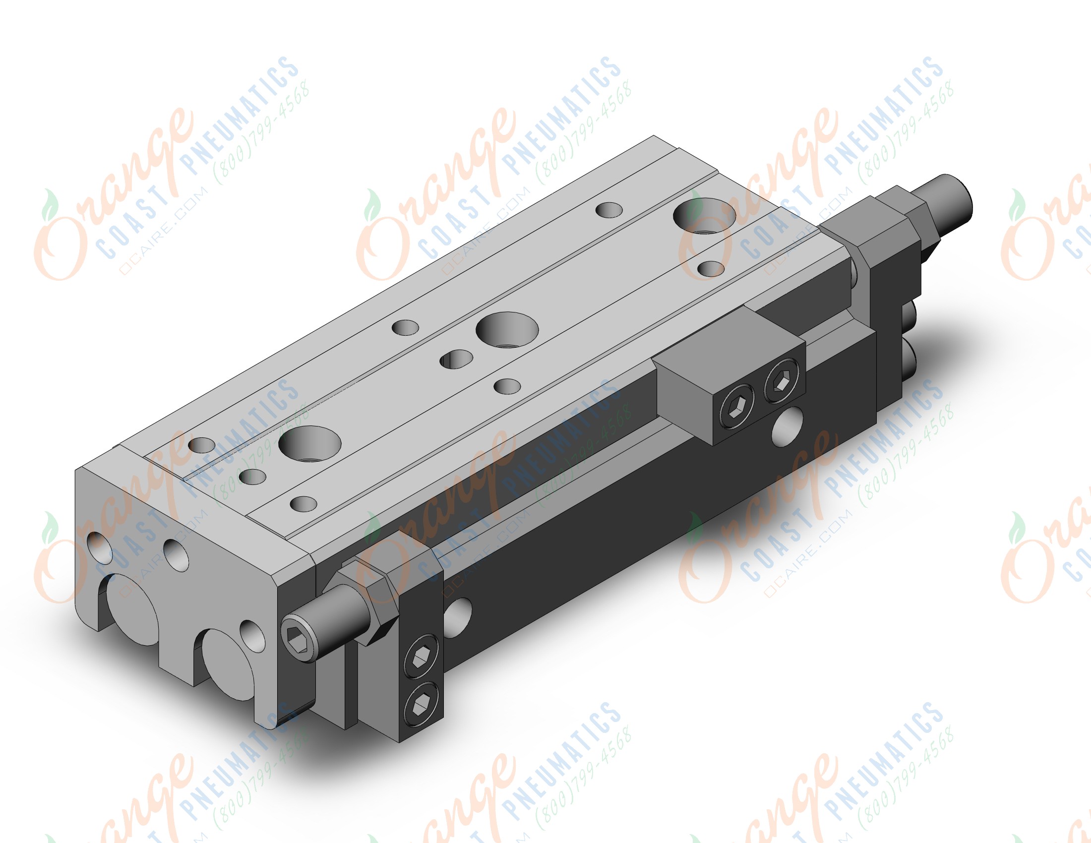 SMC MXQ8L-40A-M9BW cyl, slide table, GUIDED CYLINDER