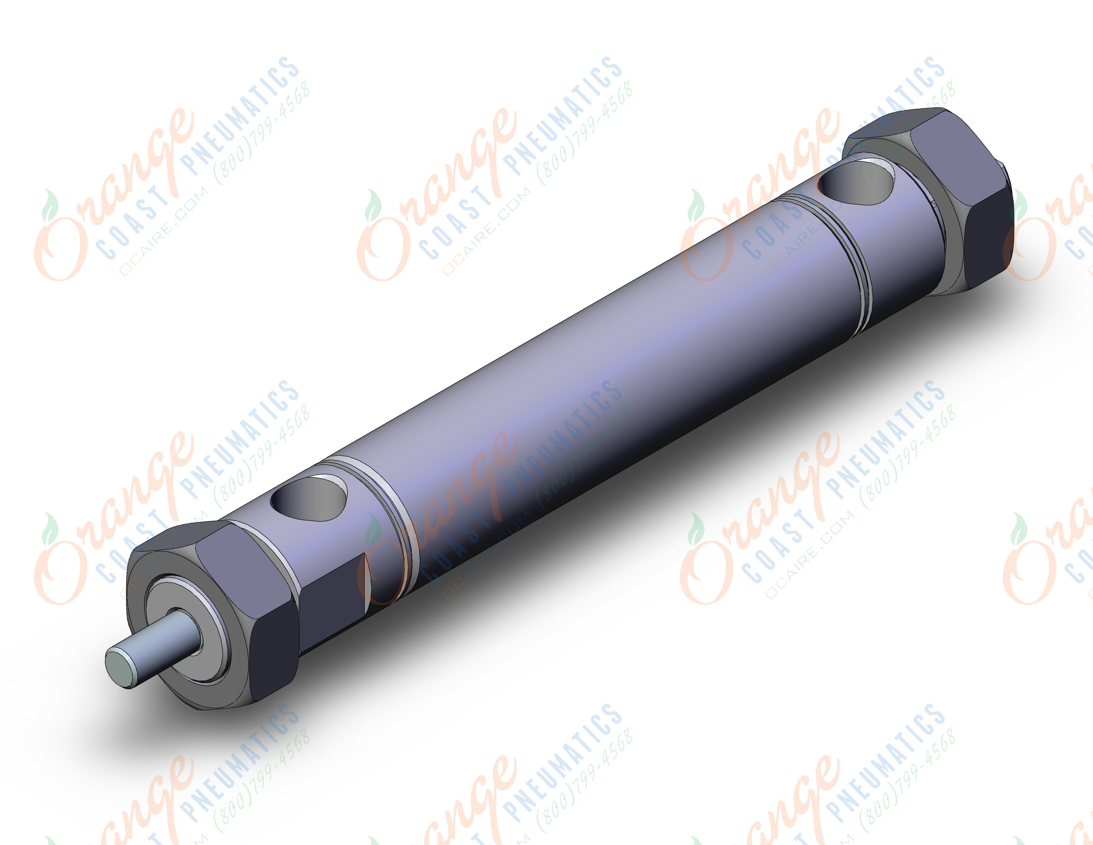 SMC NCDME075-0200-X6009B ncm, air cylinder, ROUND BODY CYLINDER