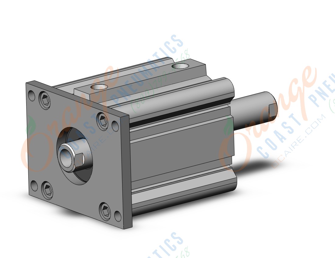 SMC NCDQ2WF100-75DZ compact cylinder, ncq2-z, COMPACT CYLINDER