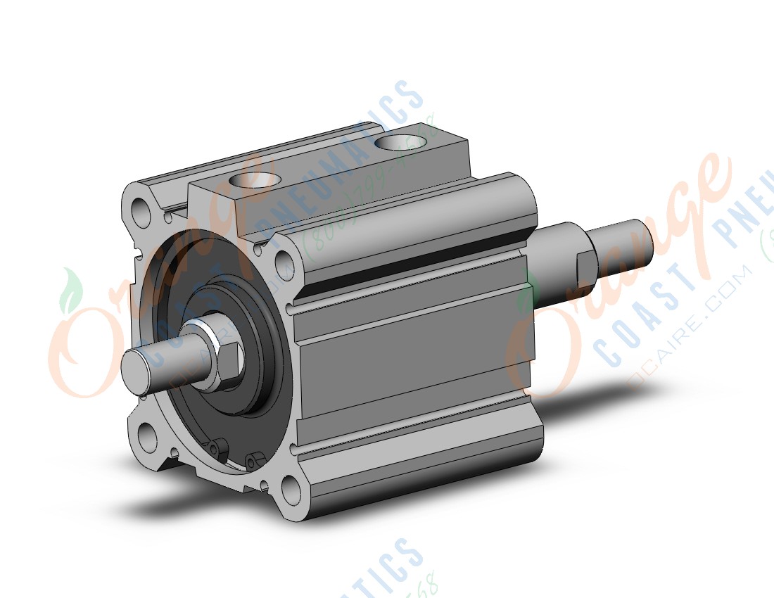 SMC NCQ2WA80-45DMZ compact cylinder, ncq2-z, COMPACT CYLINDER