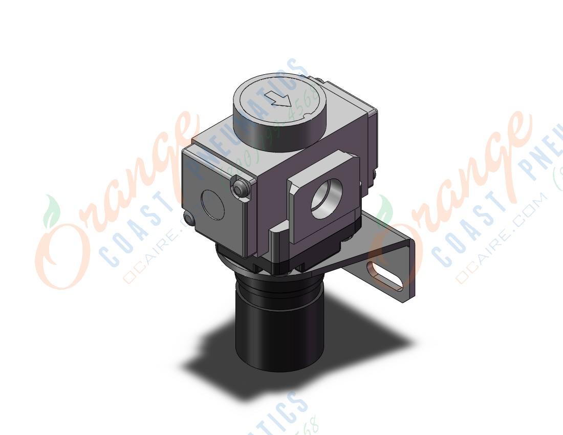 SMC 10-AR20-N02B-Z-B regulator, REGULATOR, MODULAR F.R.L.