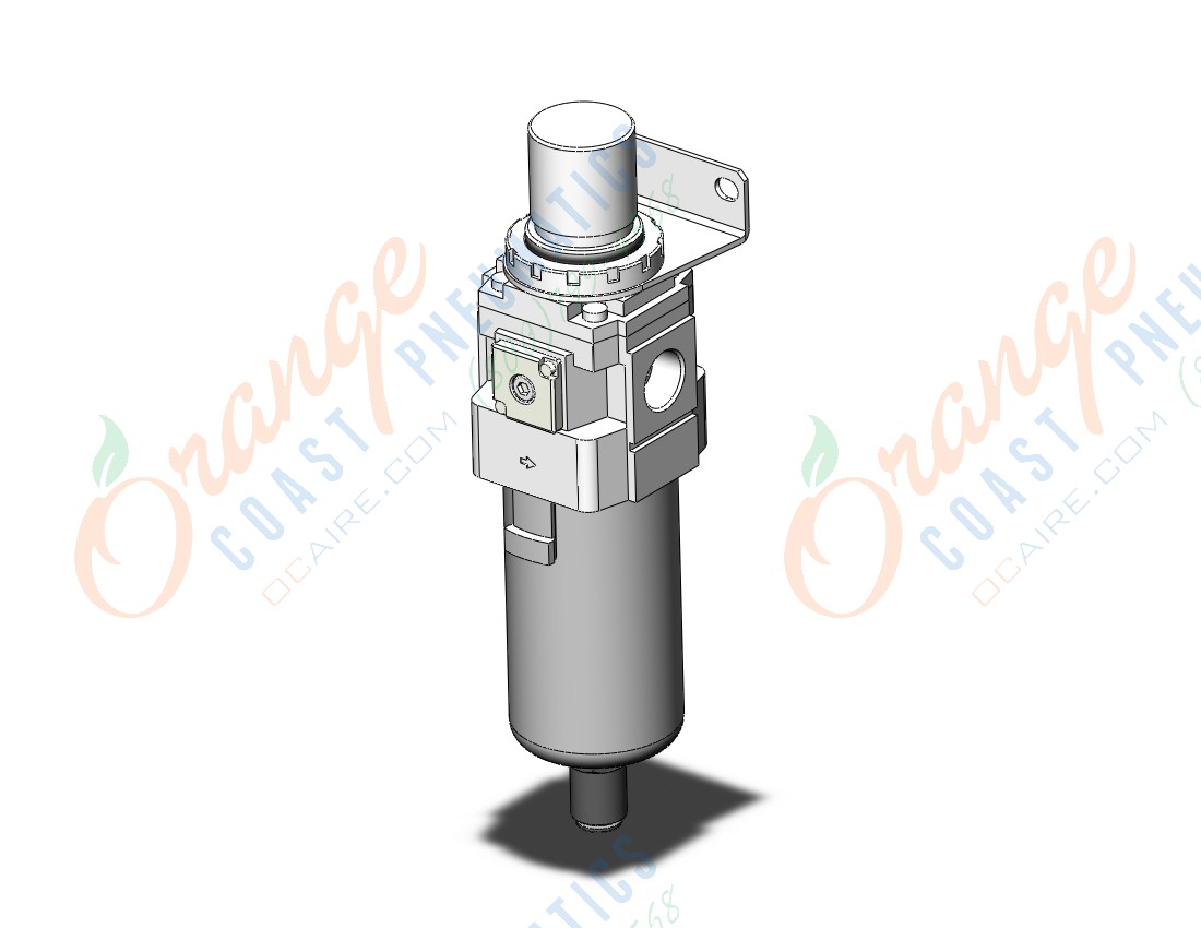 SMC AW40-N04BD-NZ-B filter/regulator, FILTER/REGULATOR, MODULAR F.R.L.