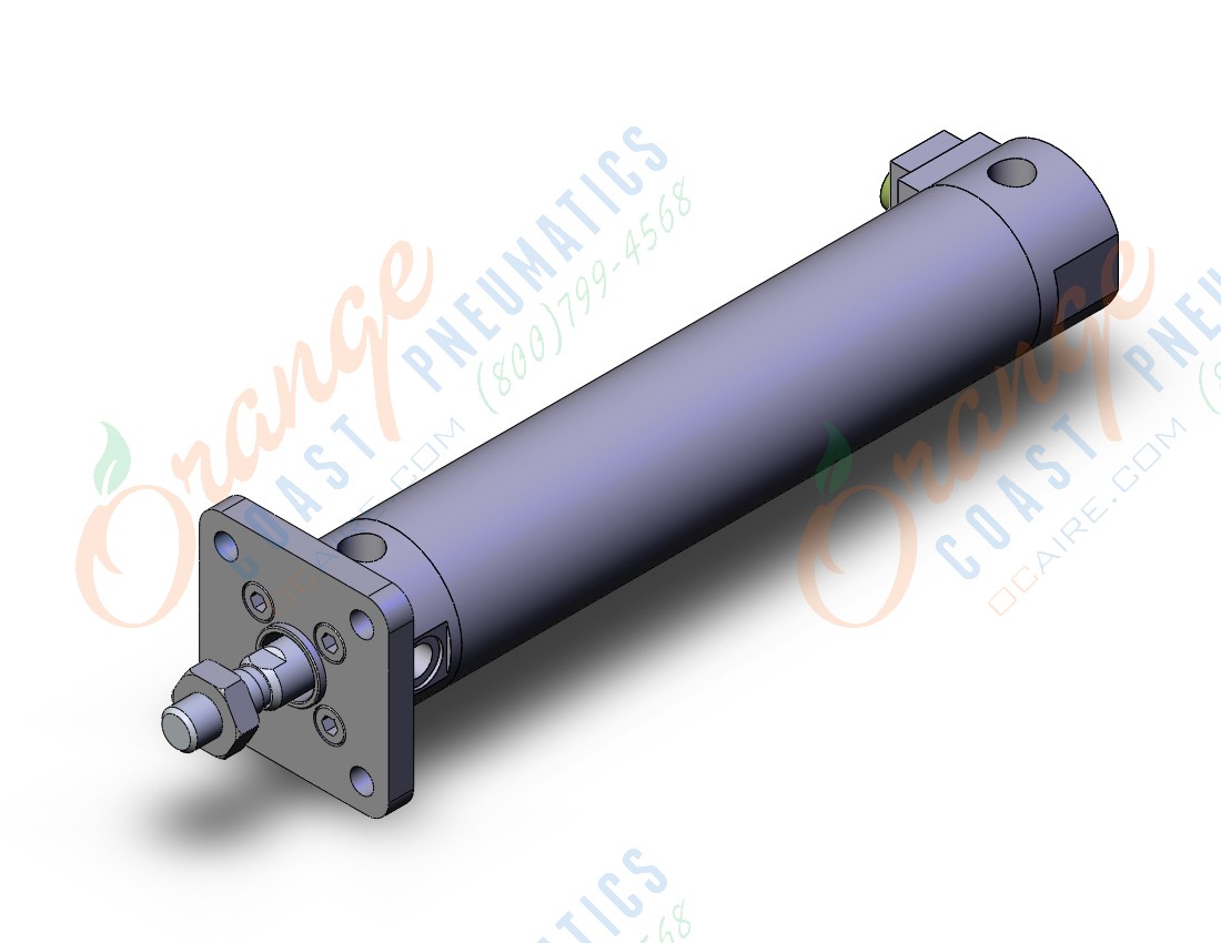 SMC CBG1FN32-125-HN cbg1, end lock cylinder, ROUND BODY CYLINDER