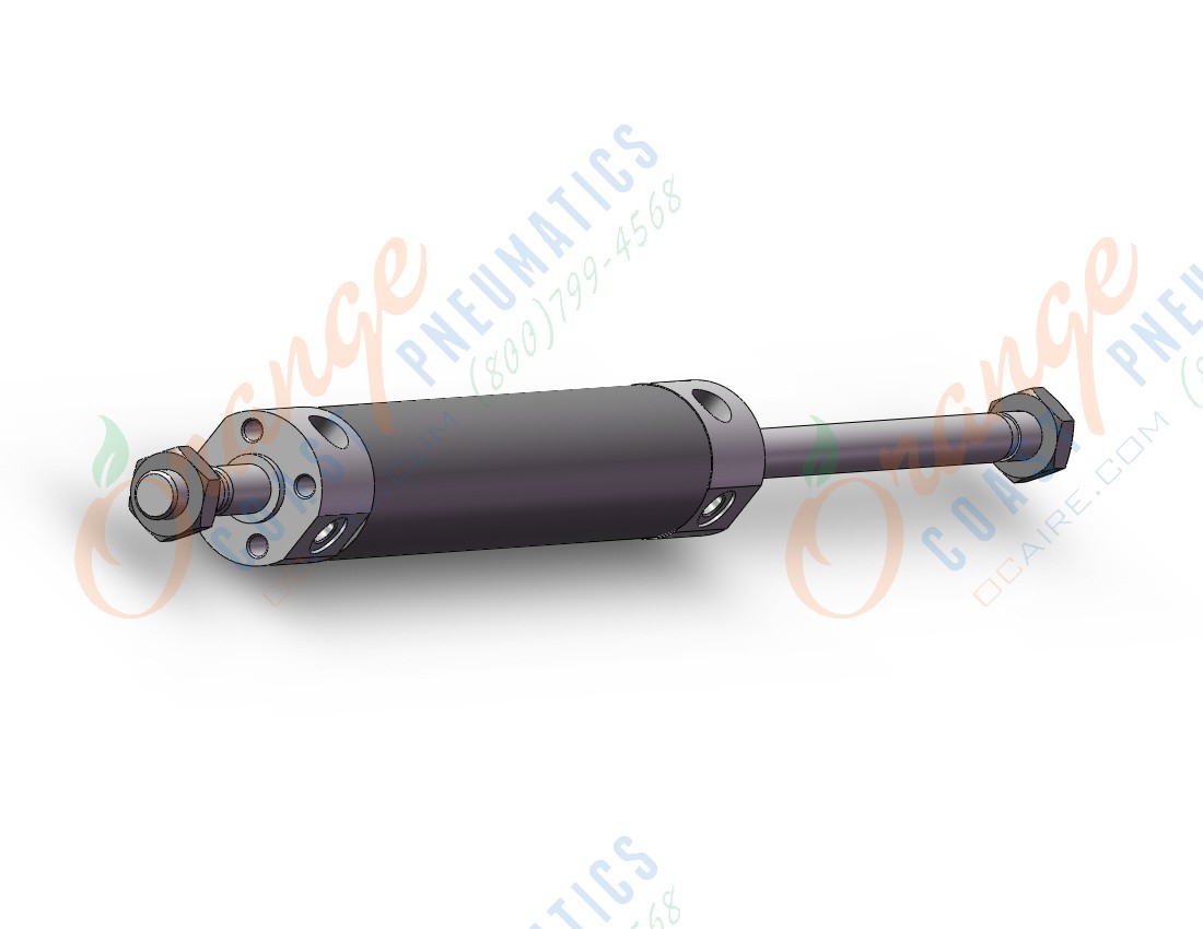 SMC CDG1KWBN25-100Z cg1, air cylinder, ROUND BODY CYLINDER