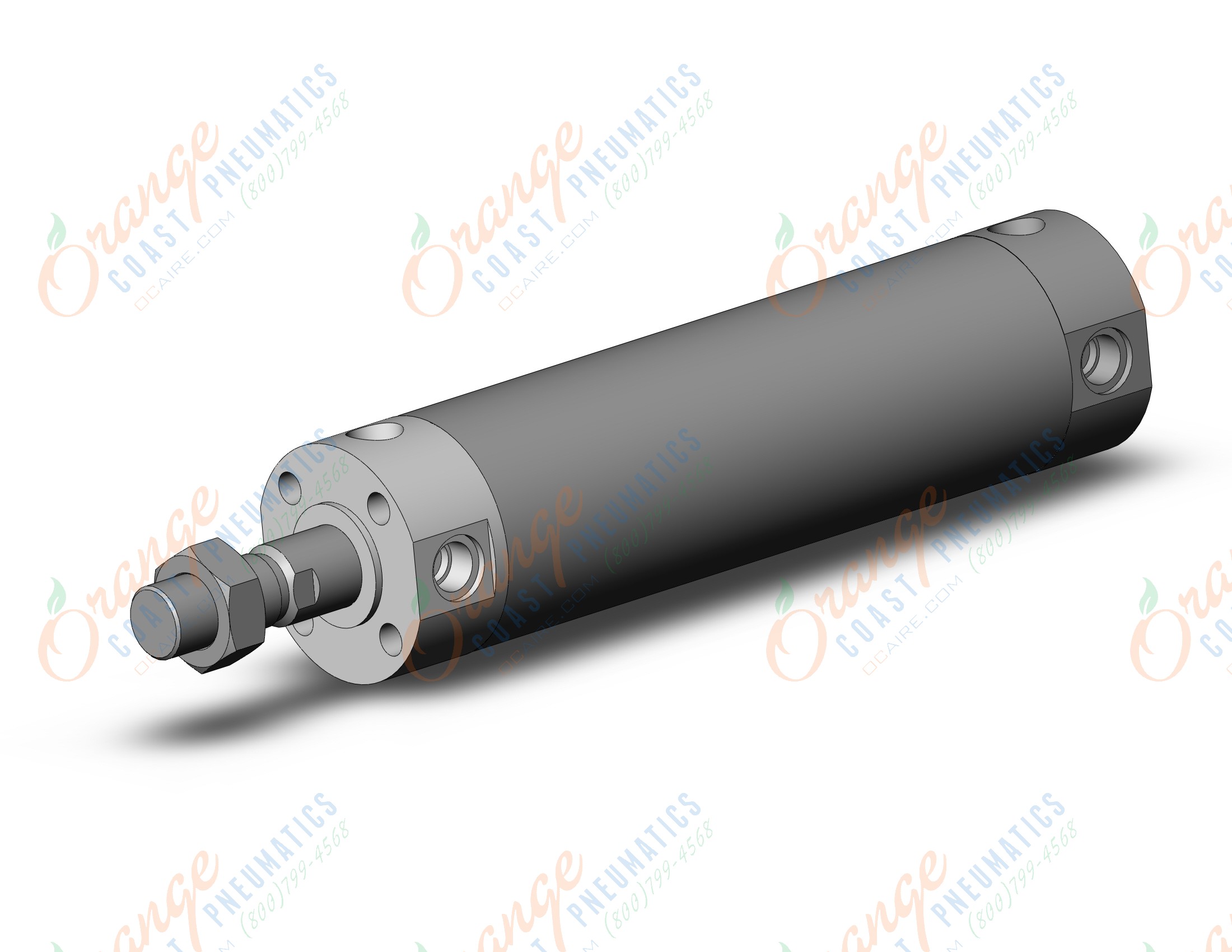 SMC CDG1YB50TN-125Z cg1, air cylinder, ROUND BODY CYLINDER