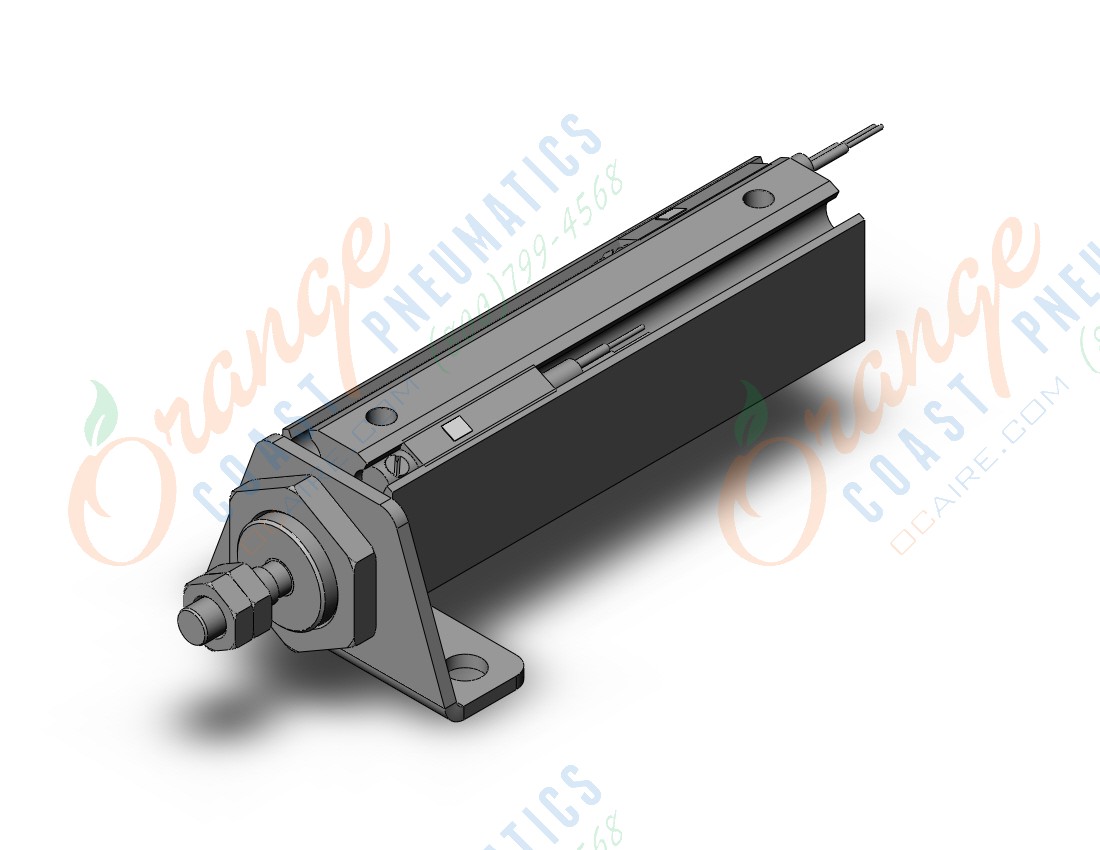 SMC CDJP2L10-40D-A93 pin cylinder, double acting, sgl rod, ROUND BODY CYLINDER