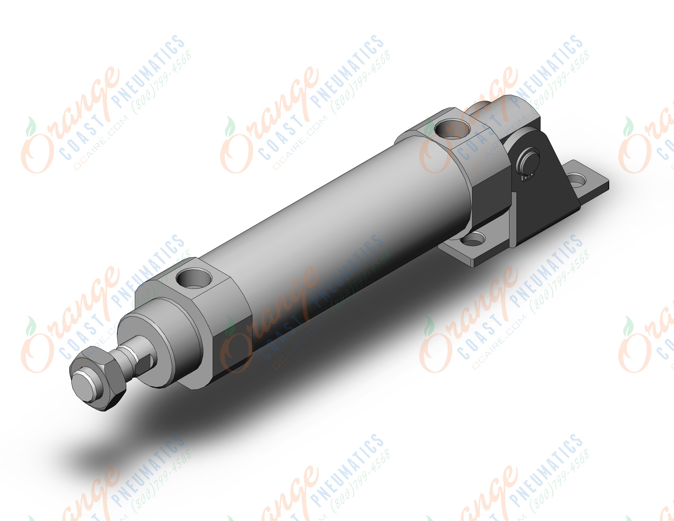 SMC CDM2E40-75Z-N cylinder, air, ROUND BODY CYLINDER